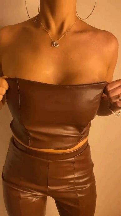 Stop staring at my boobs