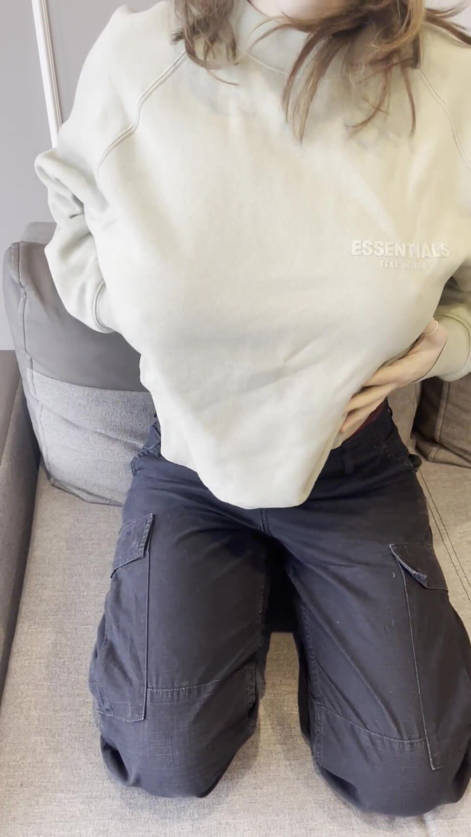 I bet you didn’t expect such huge titties from a teen student