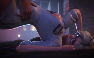 Overwatch - Doctor Mercy fucks her patient in the hospital