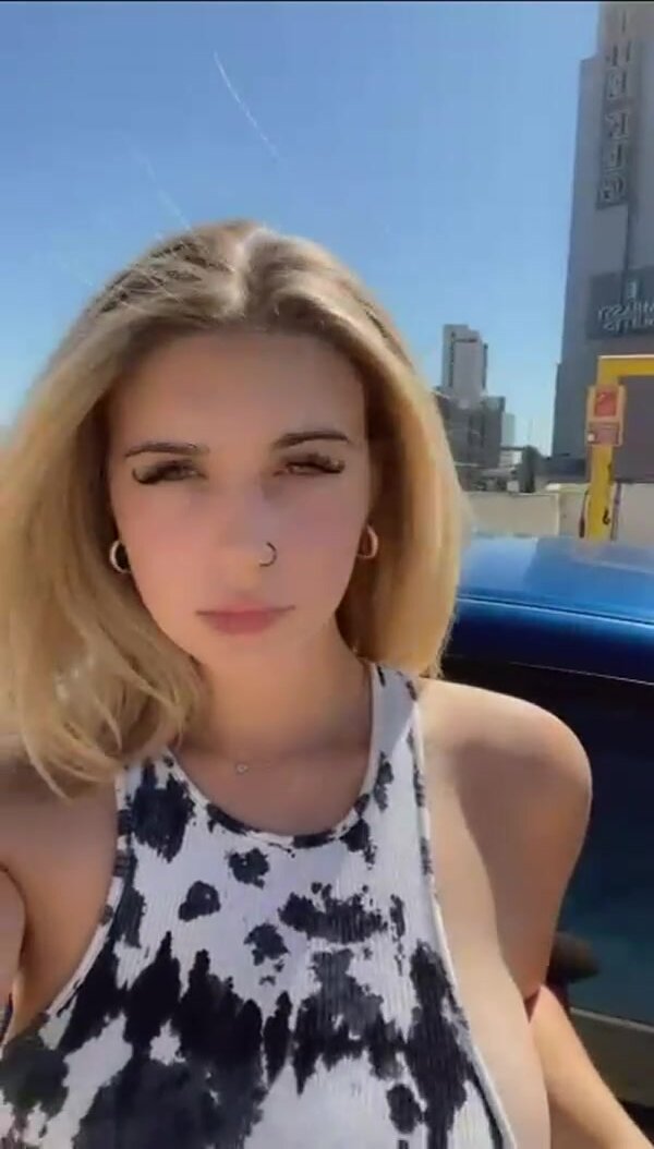 When the weathers this nice, I just have to do a titty drop