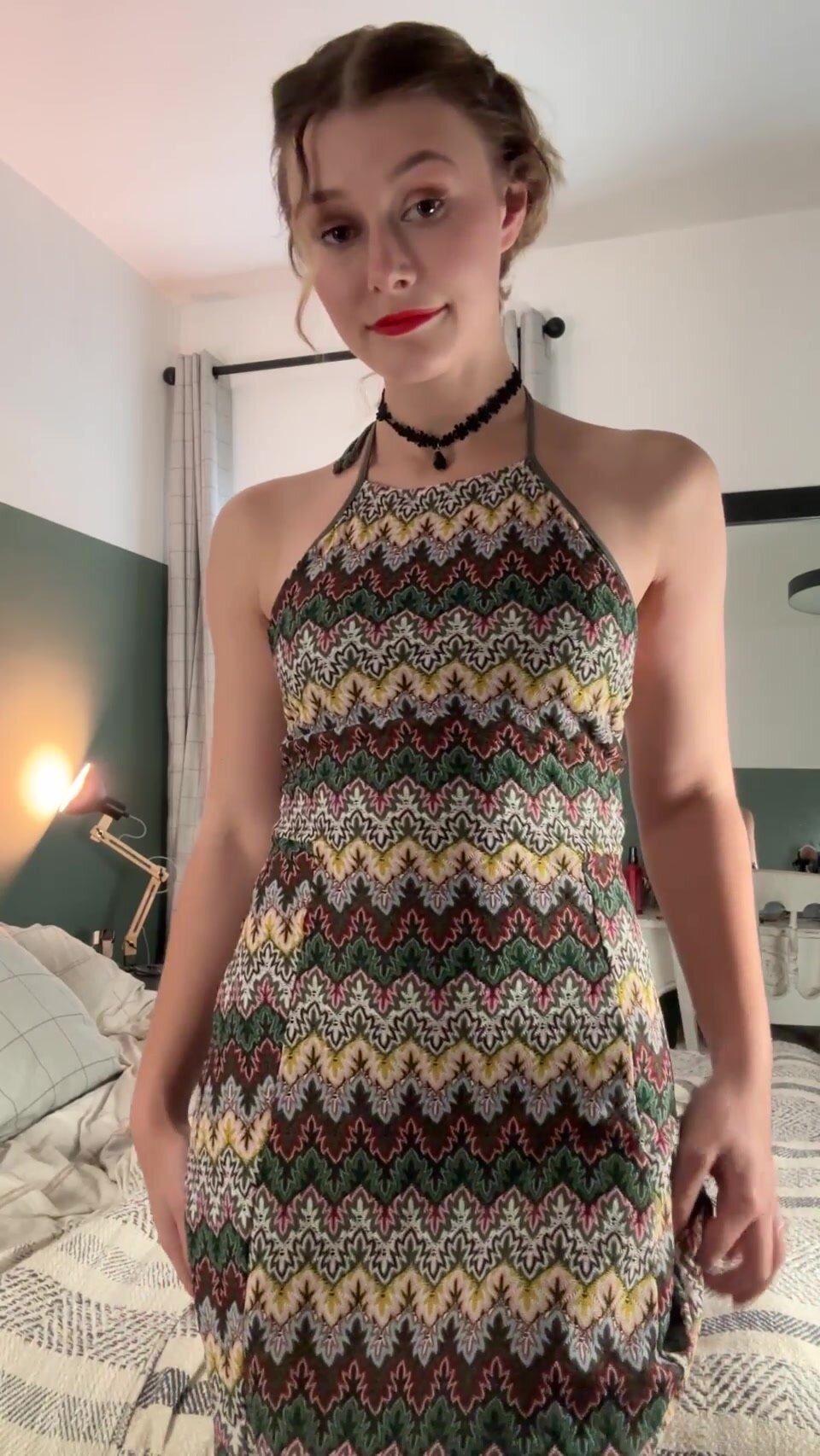 I don't like to wear panties on a first date