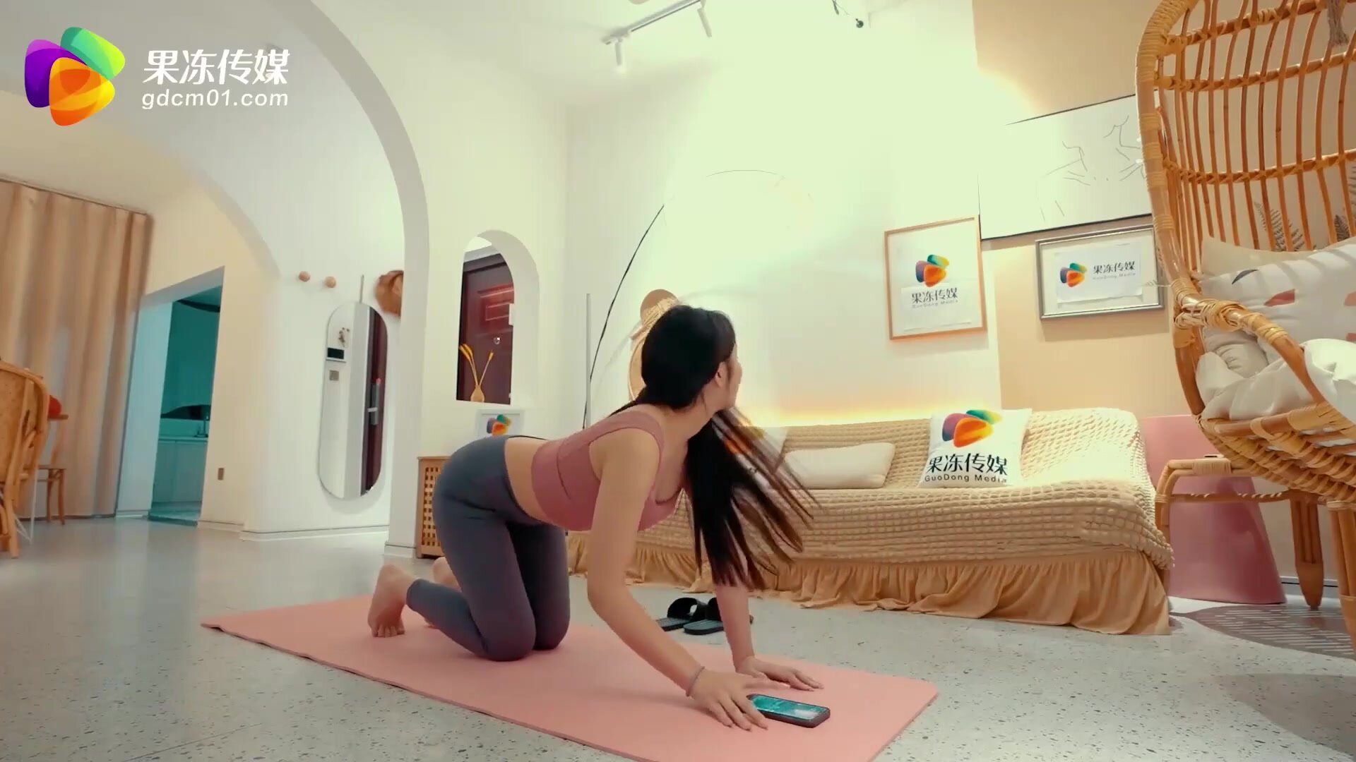 checking her plumbing