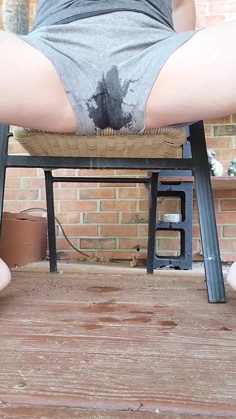 Wetting my shorts outside