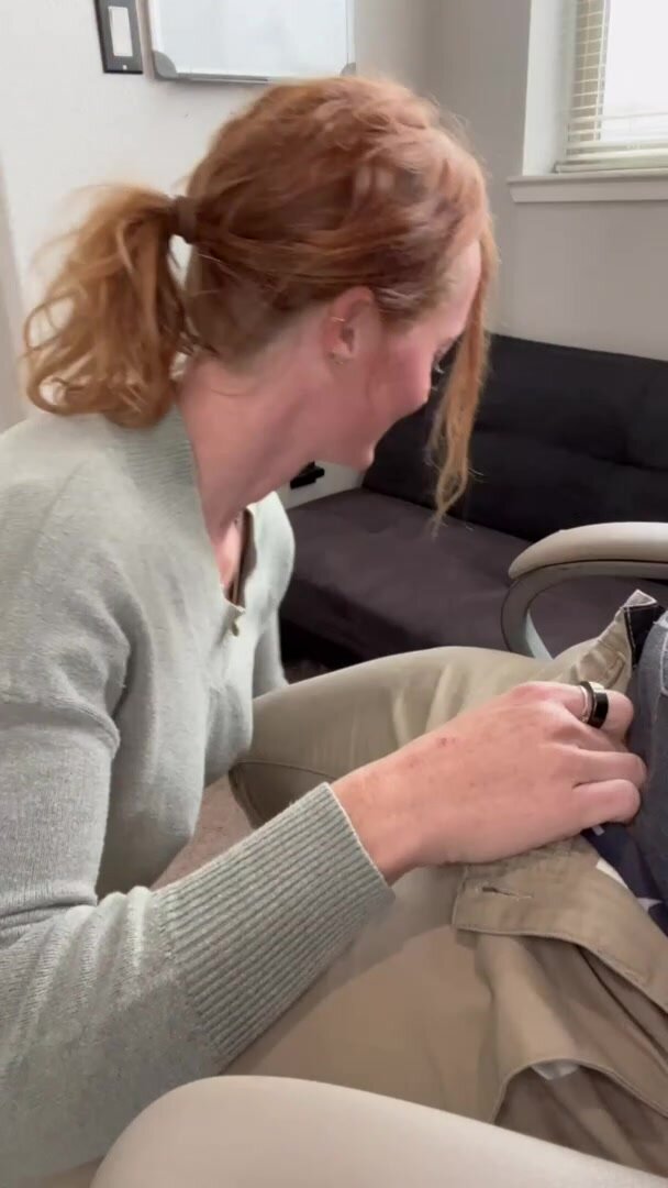 I was reading but he needed my mouth.