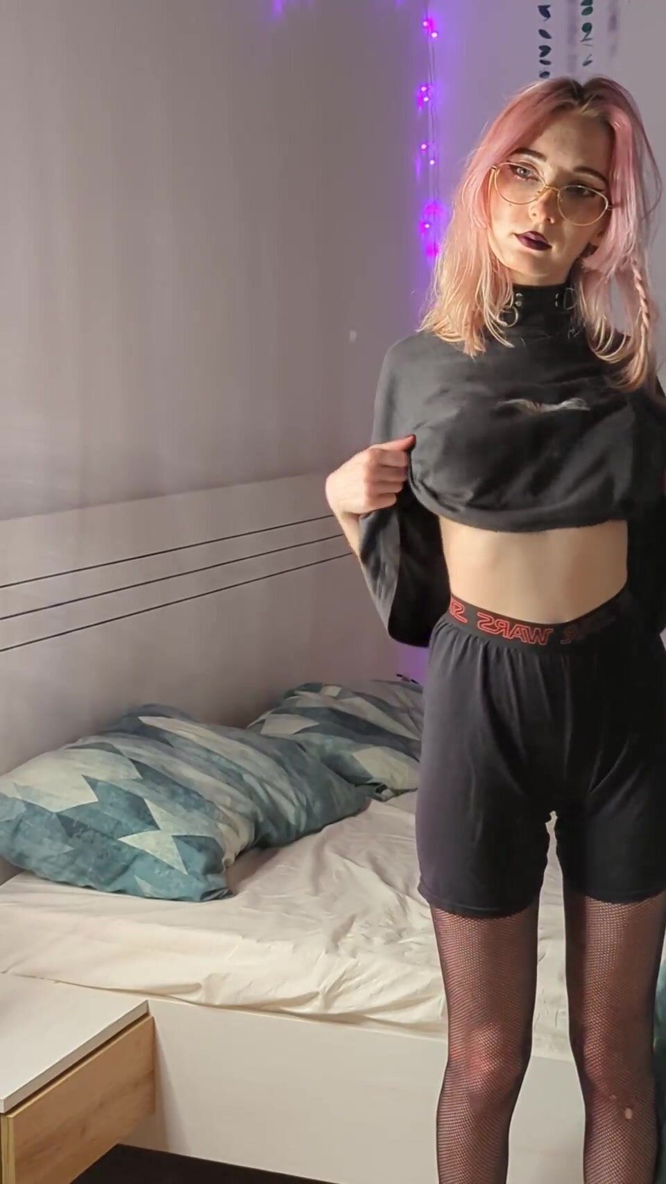 I'm a bit shy but cannot hide my big natural boobs