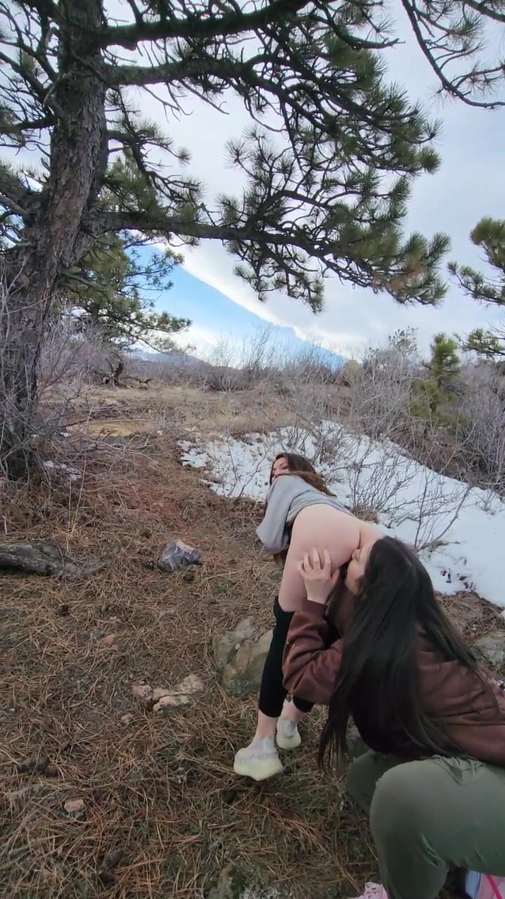 This is how our hikes go.