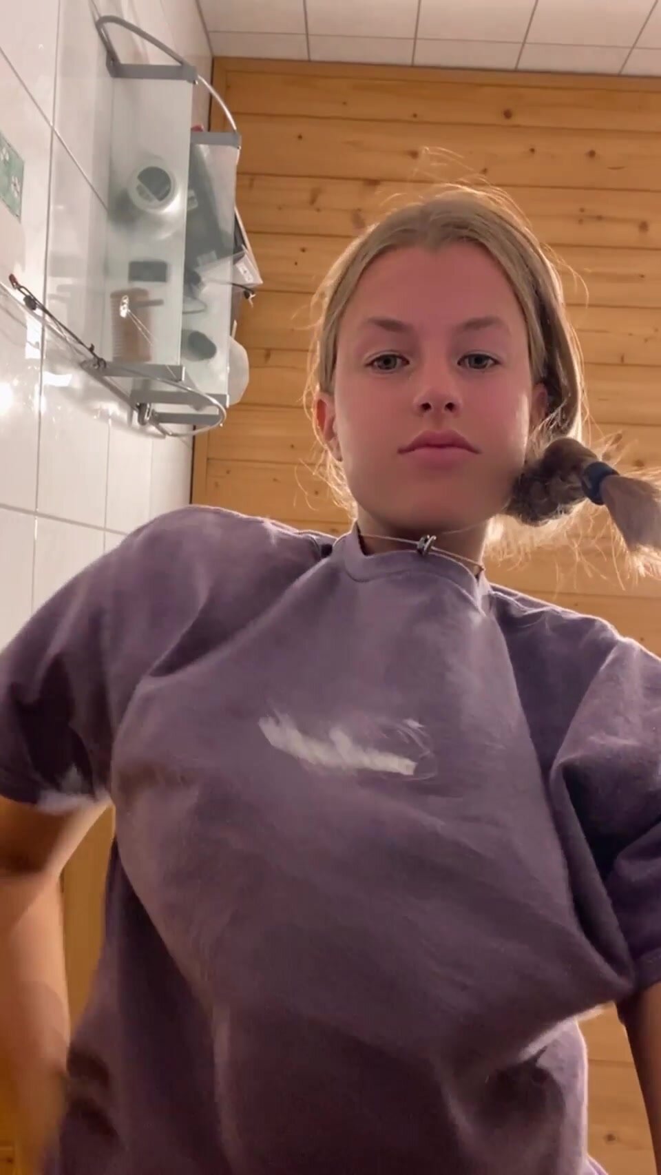 Some pretty big milkers for an 18 year old :)