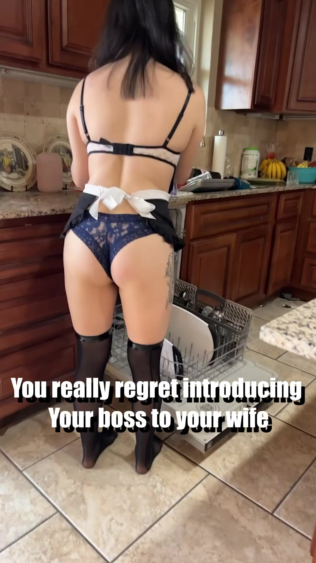 You should have never introduced your wife to your Boss