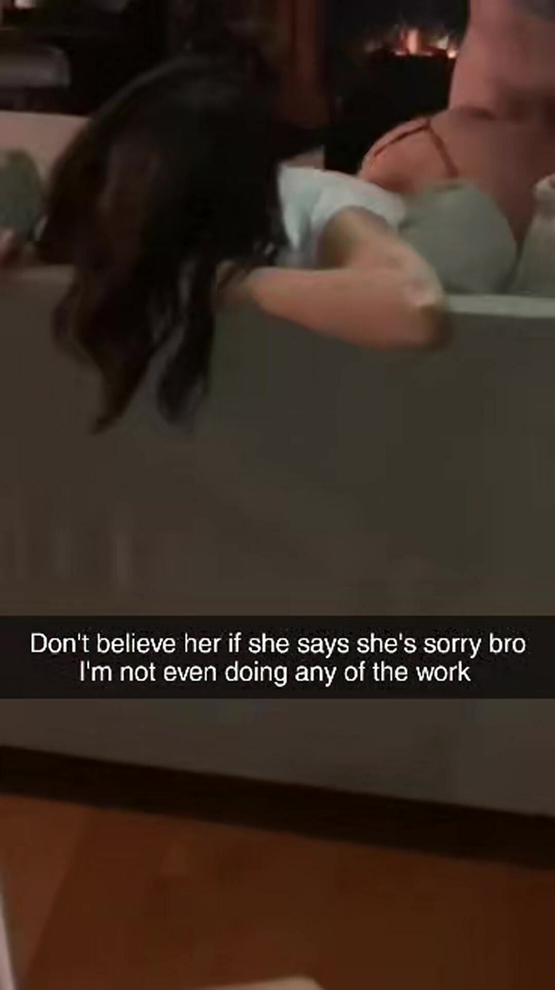 It was the first time she had a dick actually fill her up since being with you, she was happy to do all the work~