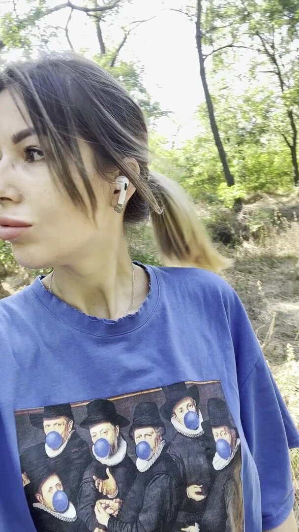 my neighbor always watches me in the garden.. now hes at least entertained