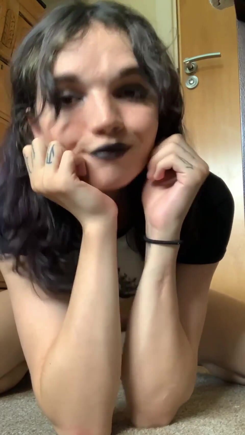 Can i be your first goth girlfriend?