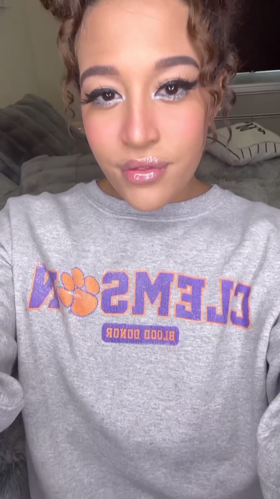 If the guys in my class only knew what was really hiding underneath my shirt..