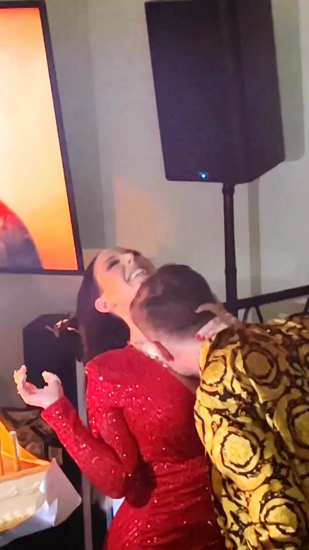 He got a welcome surprise inviting a porn legend to his birthday party