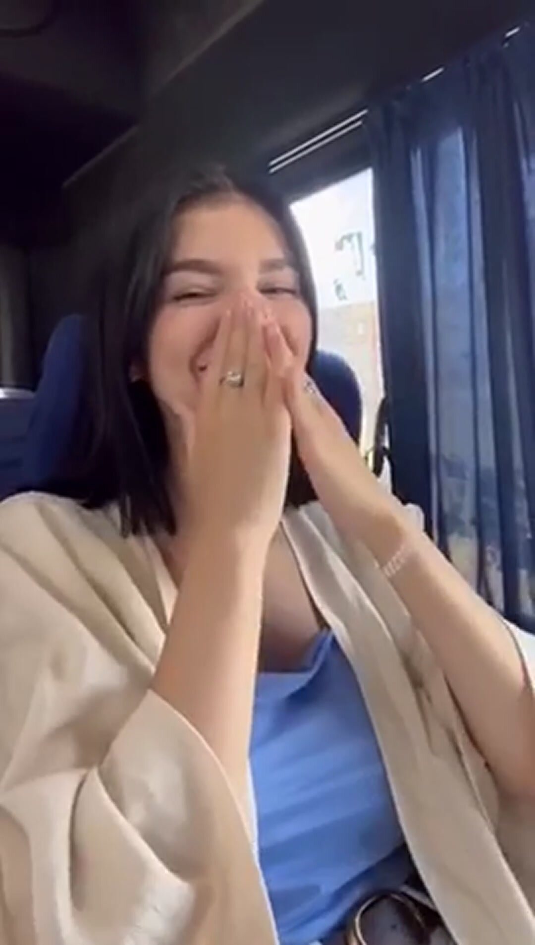 You sucking my tits in public it’s ok for you?