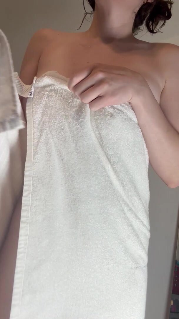I toweled off, but I’m still wet ;)