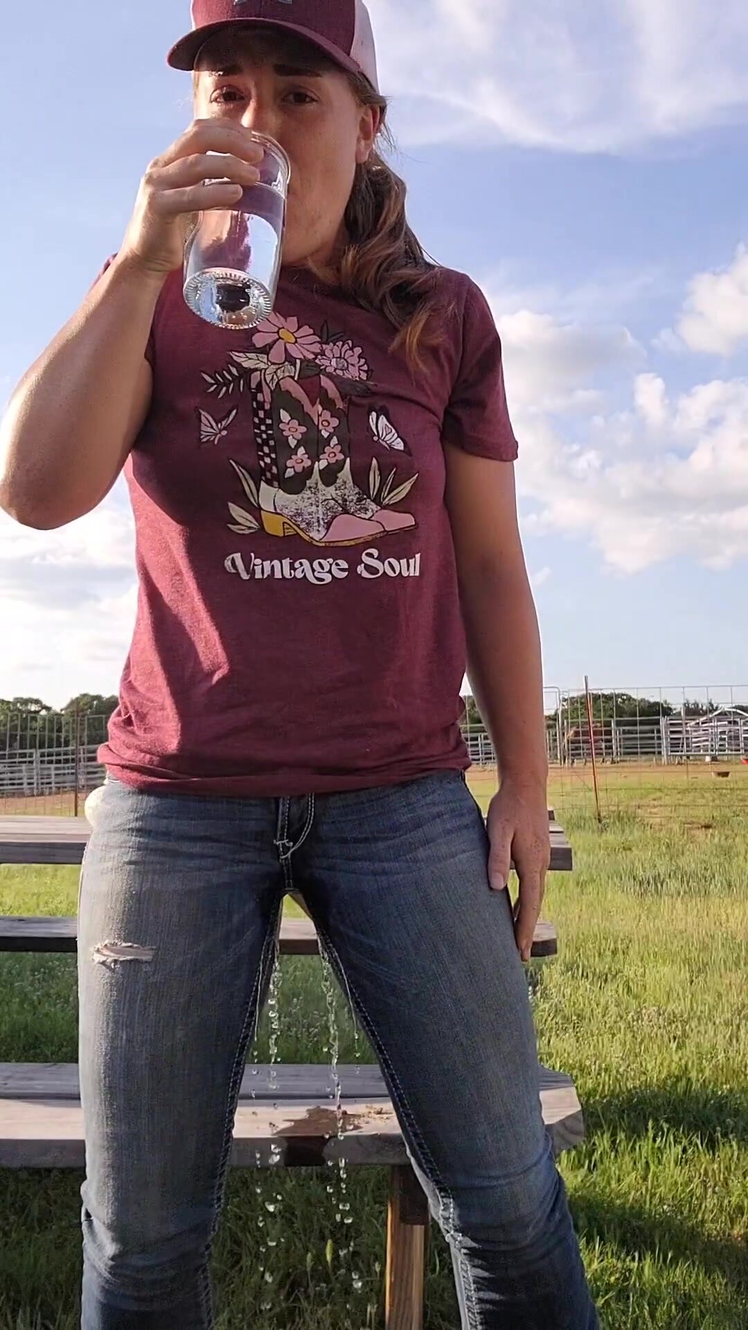 Pee challenge fail... was supposed to hold my full bladder while drinking water...