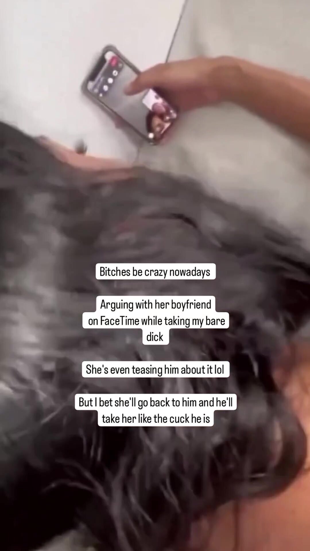 Bitches be crazy nowadays