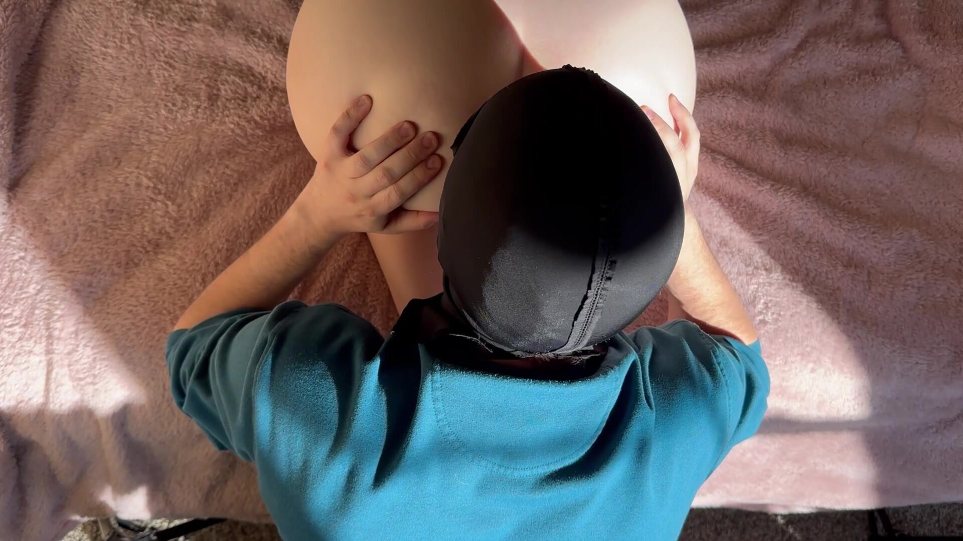 Spread, lick, repeat! How should he improve since he is lucky enough to be licking my ass?