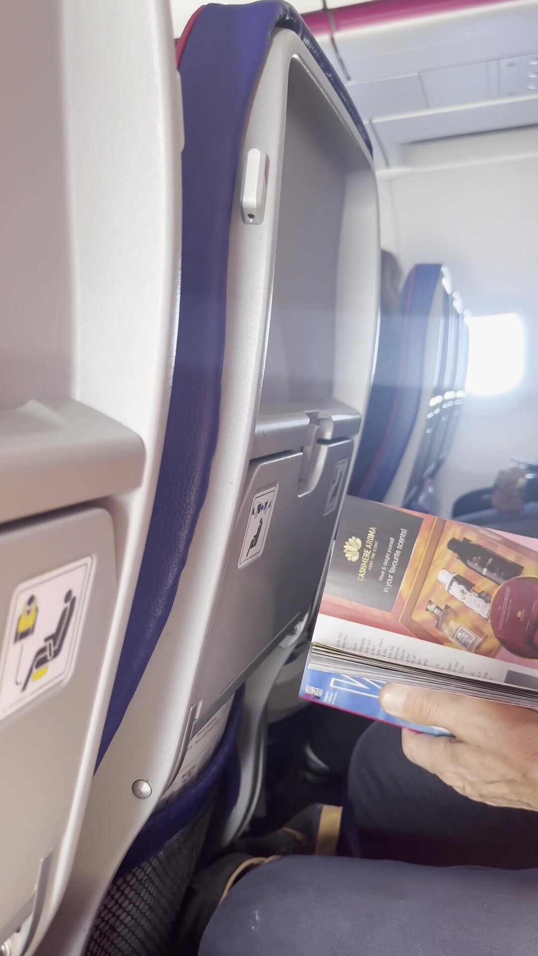 On the way back to France, no one spotted