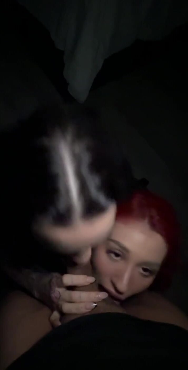 Brought my lovely friend home after our girl’s night to swallow my man’s dick whole