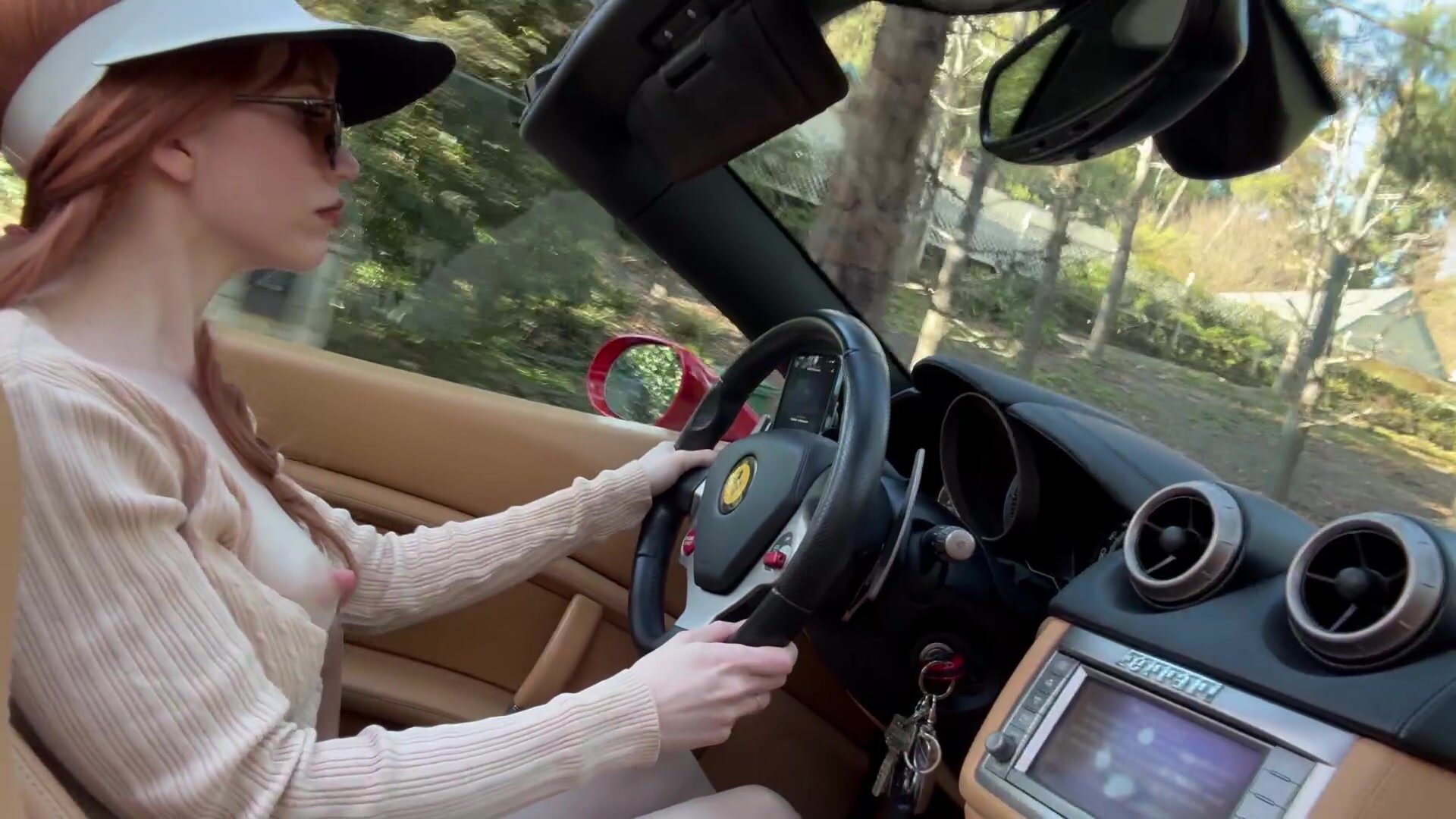 Driving while it's out