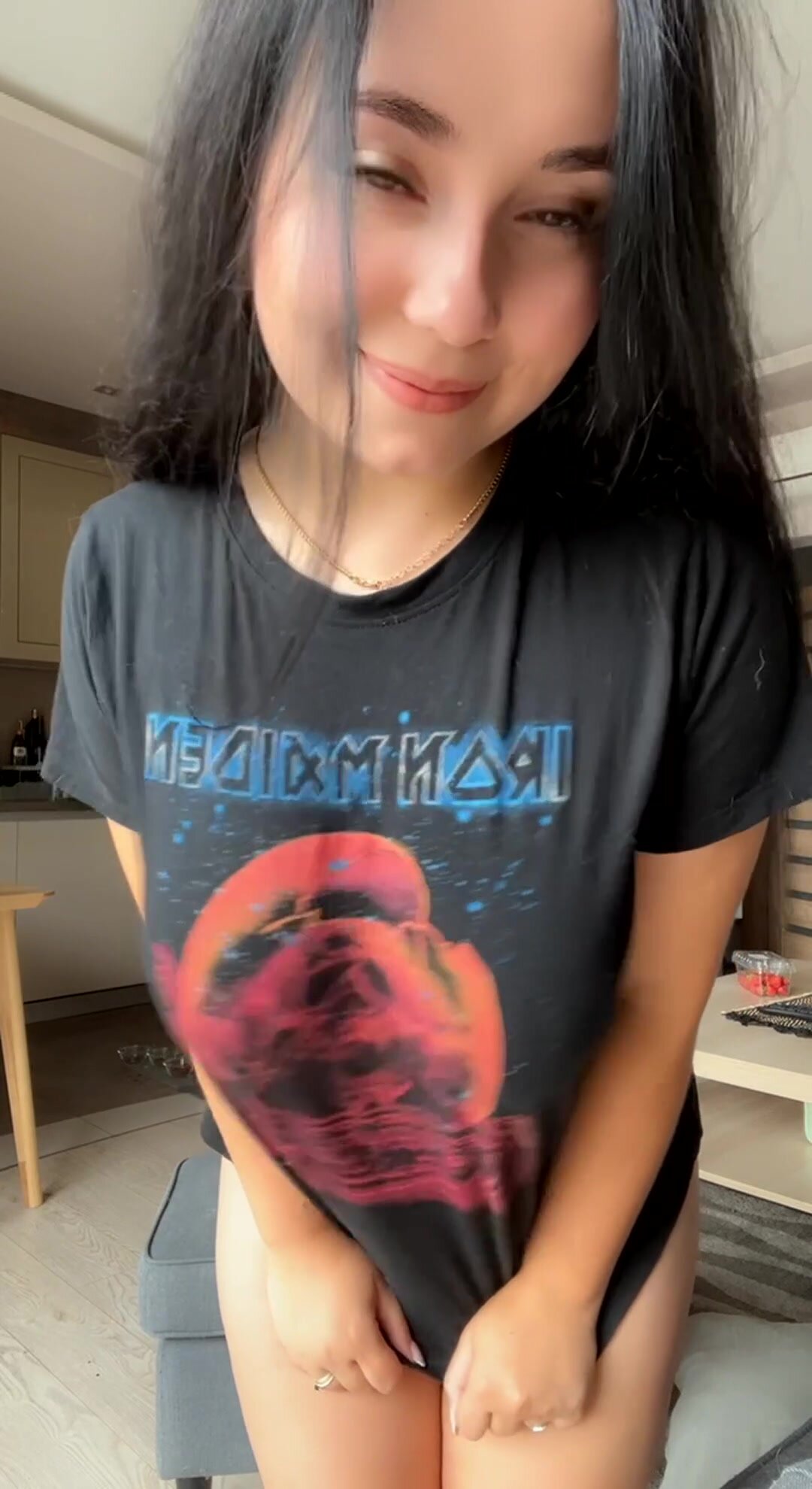 The boobies are bouncing!