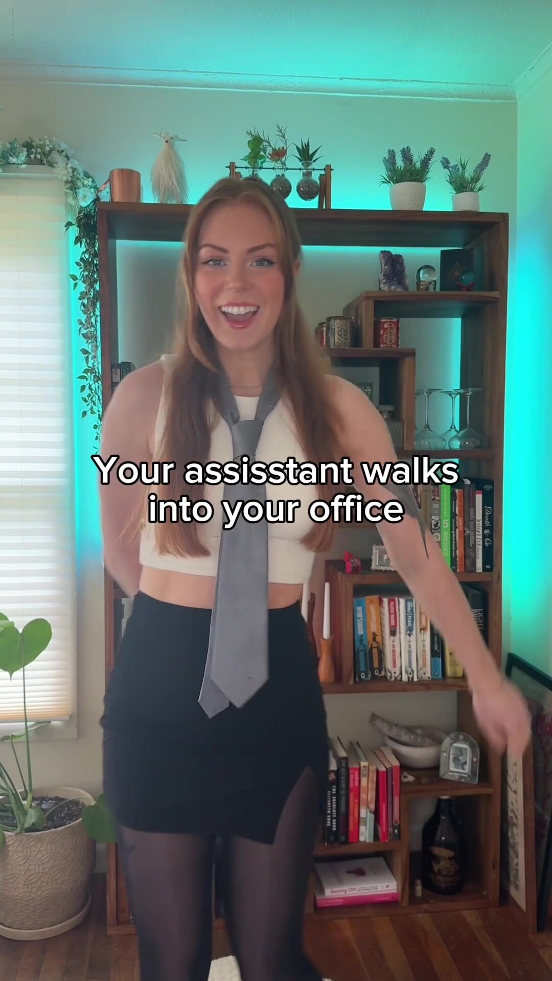 When your secretary takes care of alllll your needs.....