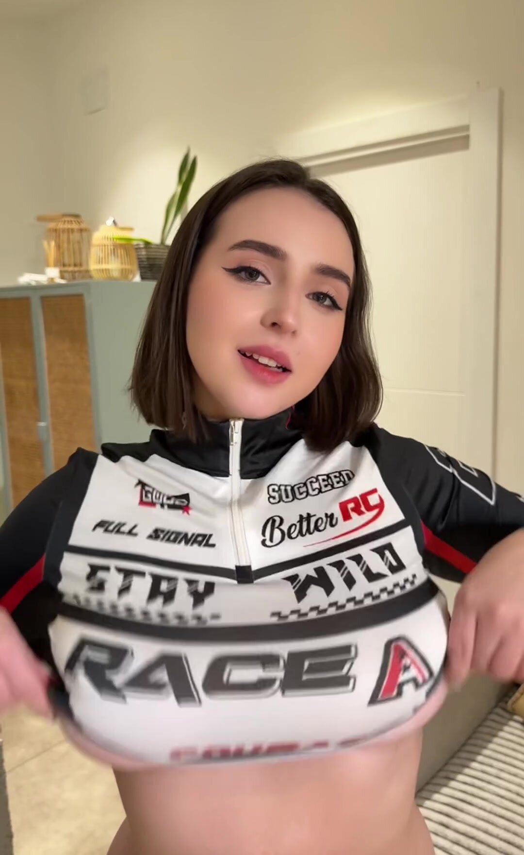 Busty college slut from France