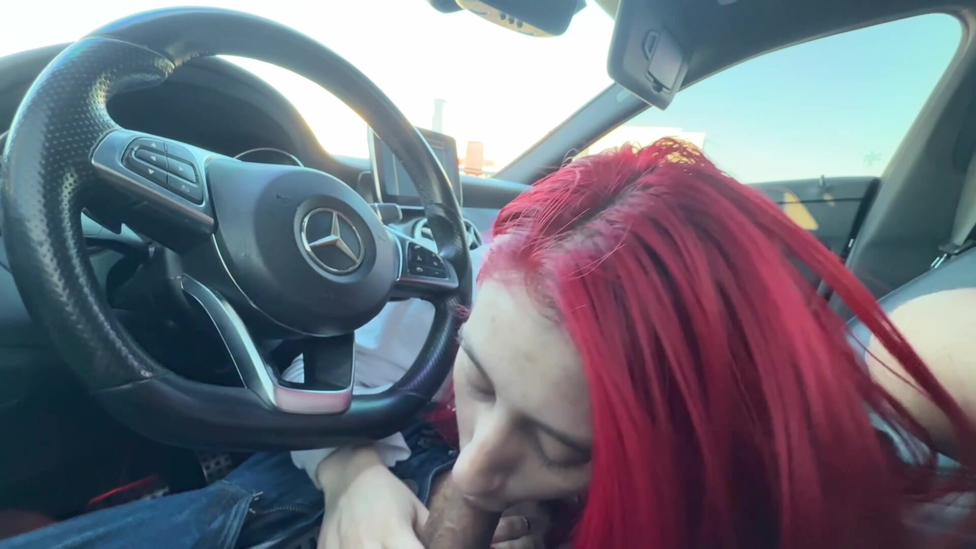 Spoiling him during his lunch break