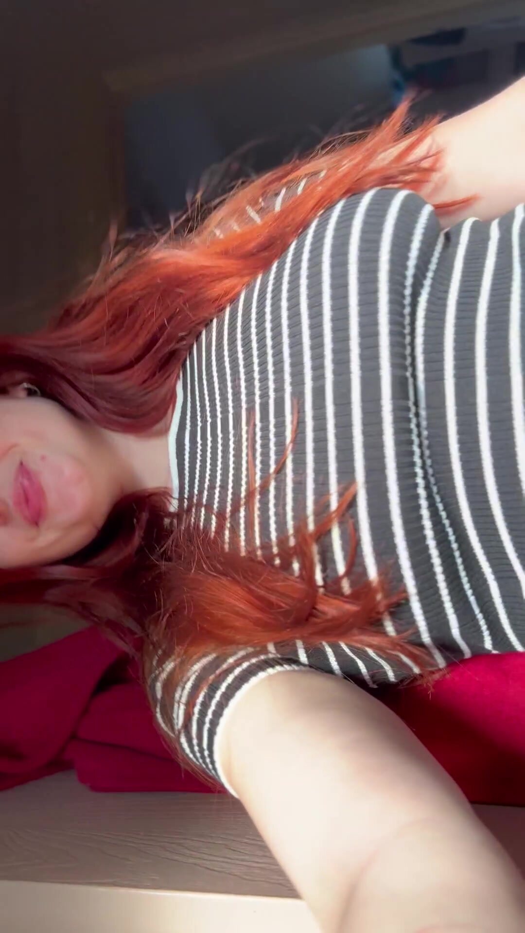 I love showing you what’s under my skirt