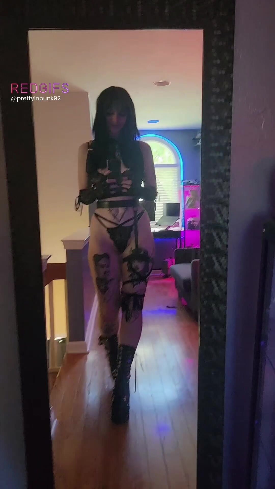 Goth domme next door