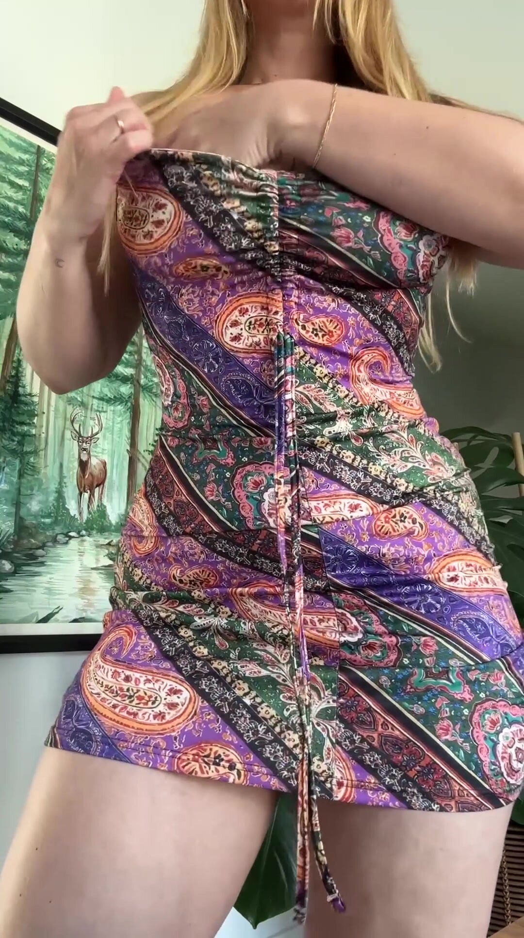 Hubby’s friends think my tits are pretty perfect.