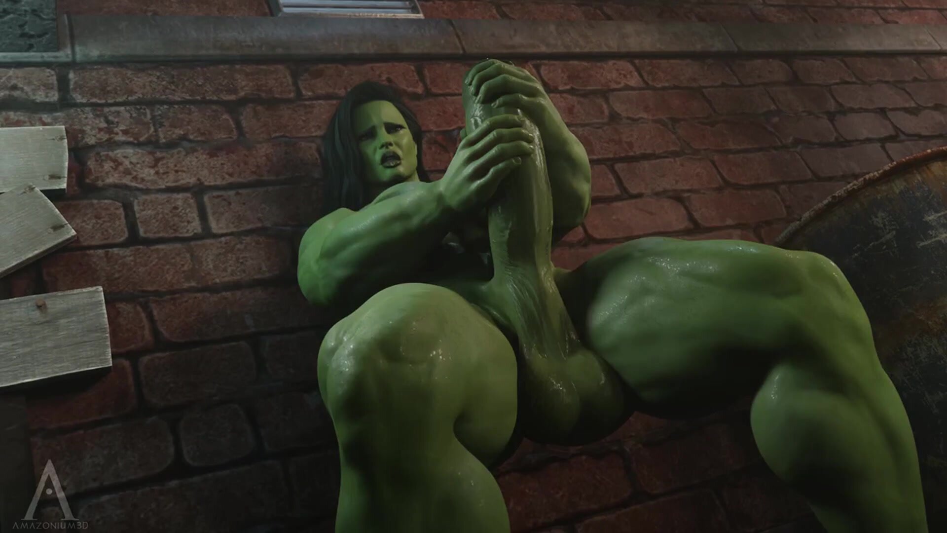 After a long day fighting crime, She Hulk needs some alone time
