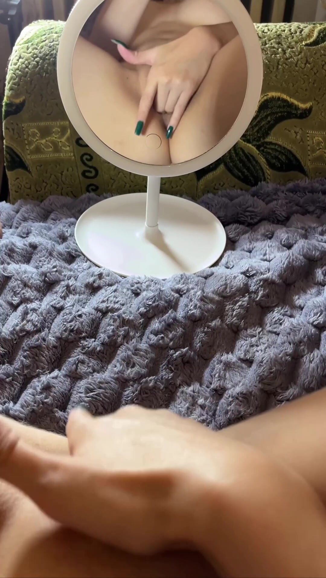 I hope daddy doesn't hear my shaking orgasm