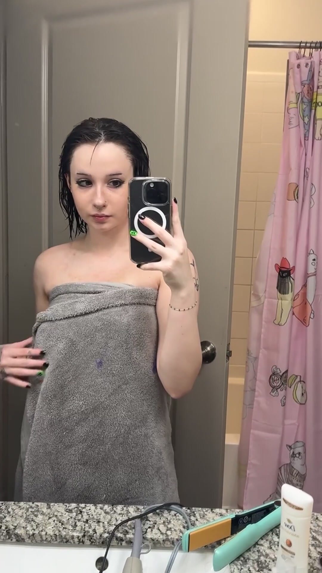 I will drain you in the shower