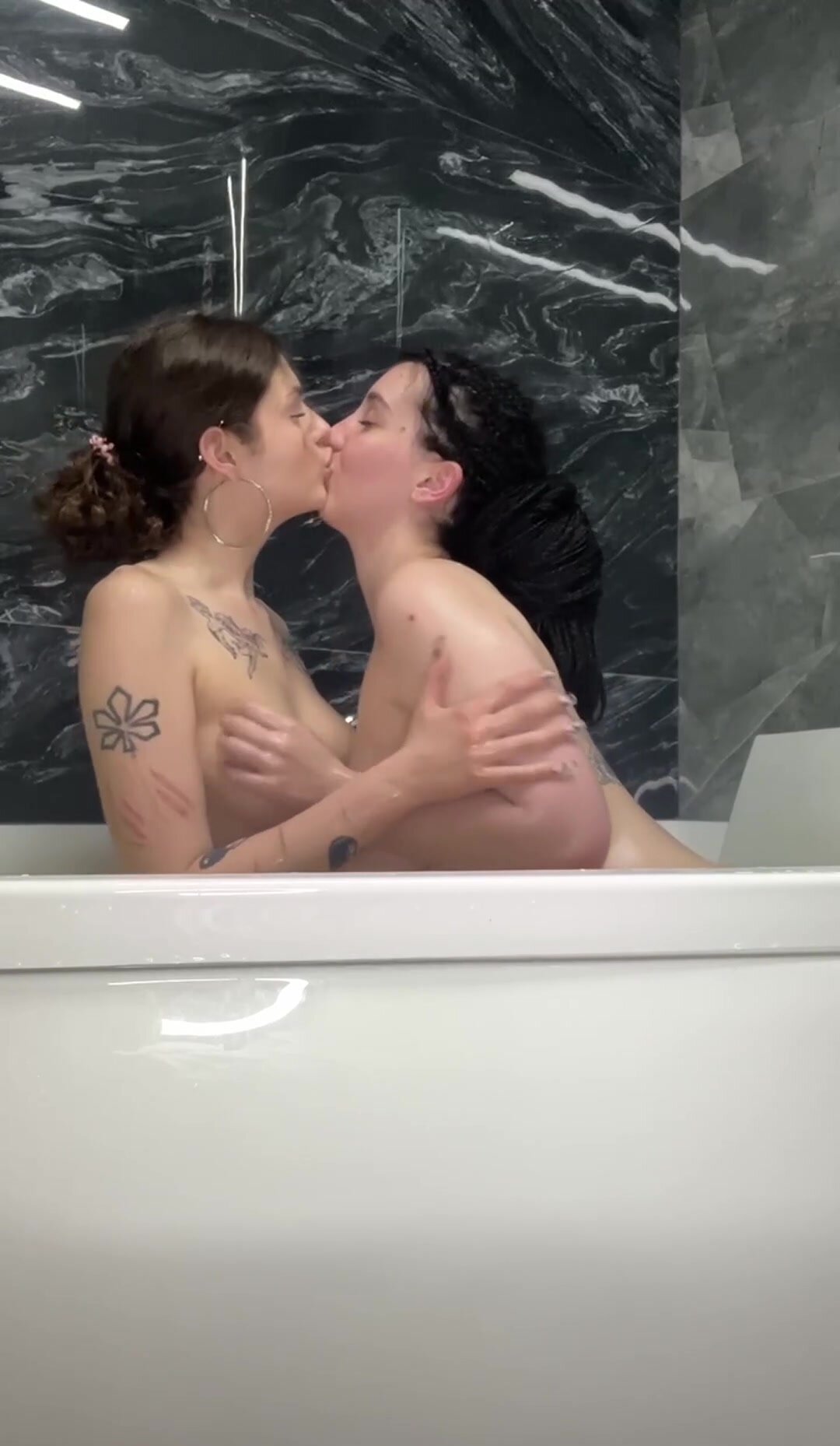 she kiss me hard and good