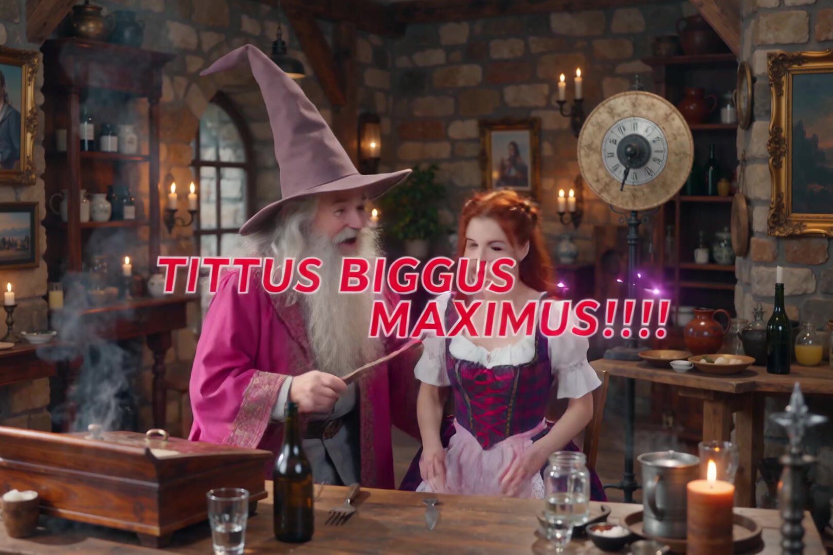 Gandalf the Pink is at it again!