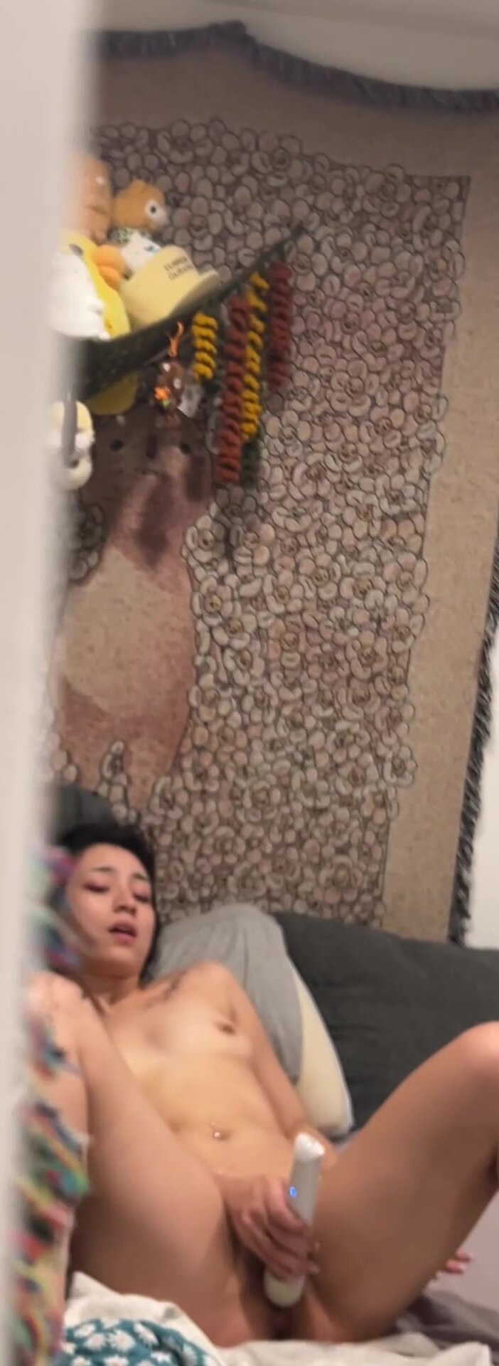 Spying on your young Asian roommate