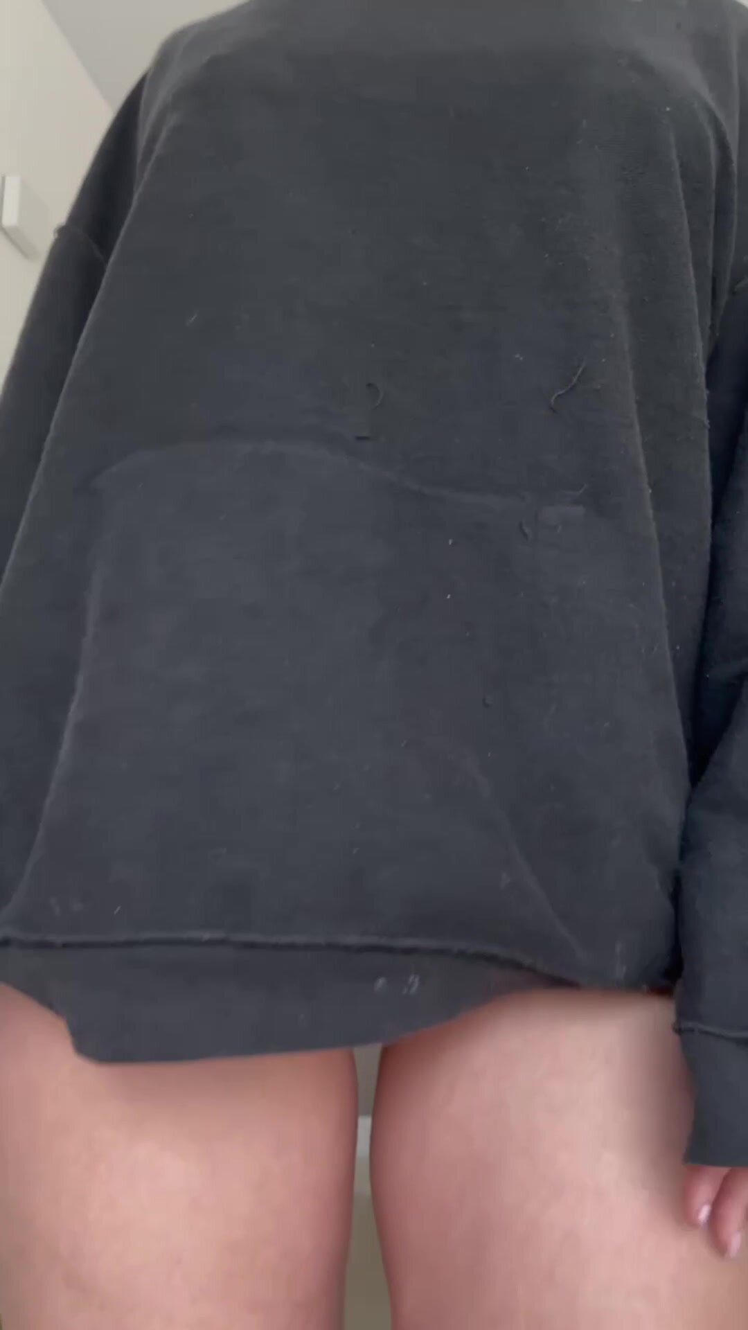 The best part was under the sweatshirt