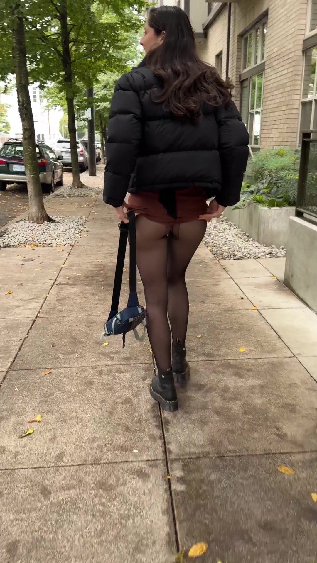 Fall stroll flash