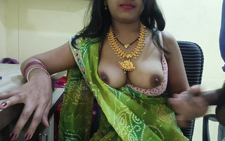 Got my horny indian girl fucked on the desk