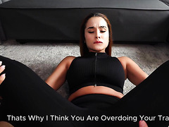 She has a personal trainer and how she needs a personal fucker