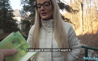 Busty Blonde Teacher Maddy Black Reveals Her Slutty Side, Pleasing a Stranger With Hot Sex For Money