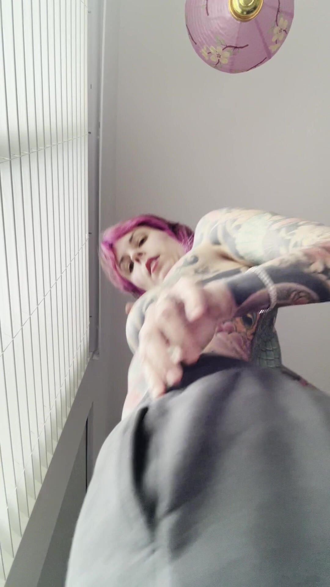 I never wear panties with sweatpants