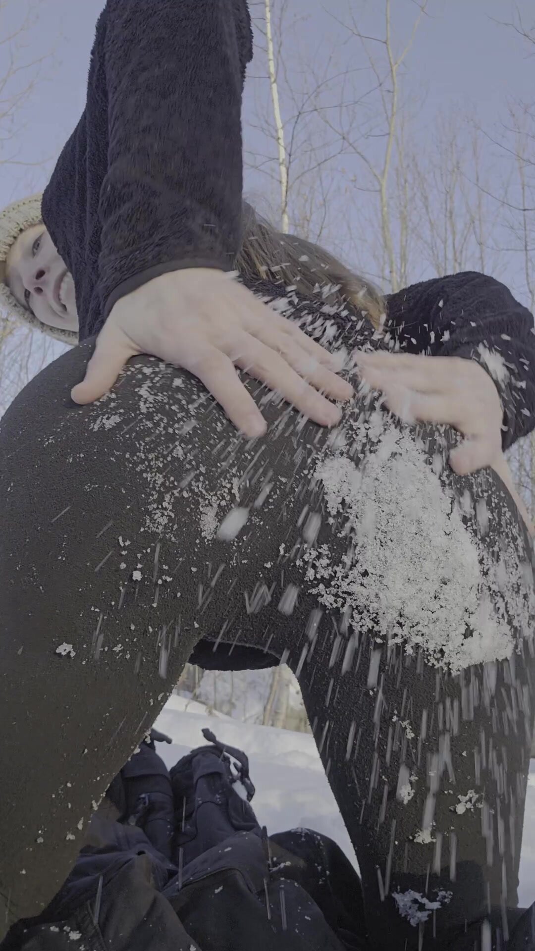 Stretch me out in the snow