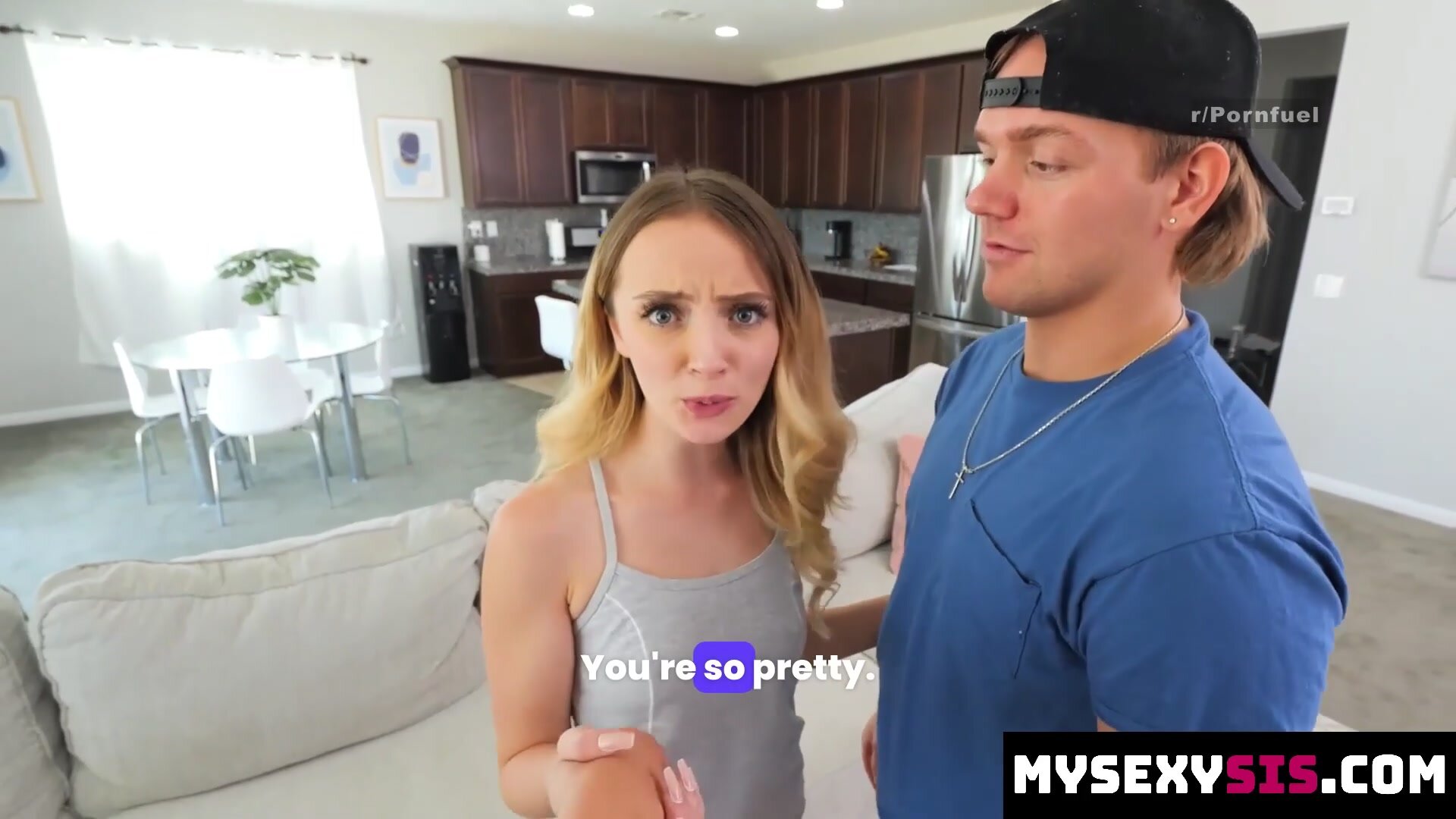 Step Bro Duty Is Very Difficult as His Job Is to Keep Both Girls Happy