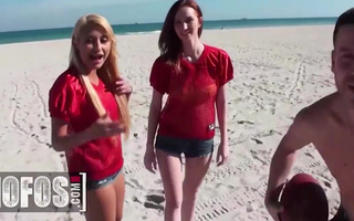 Marina Angle and Dee Dee Lynn hook up with guys they just met