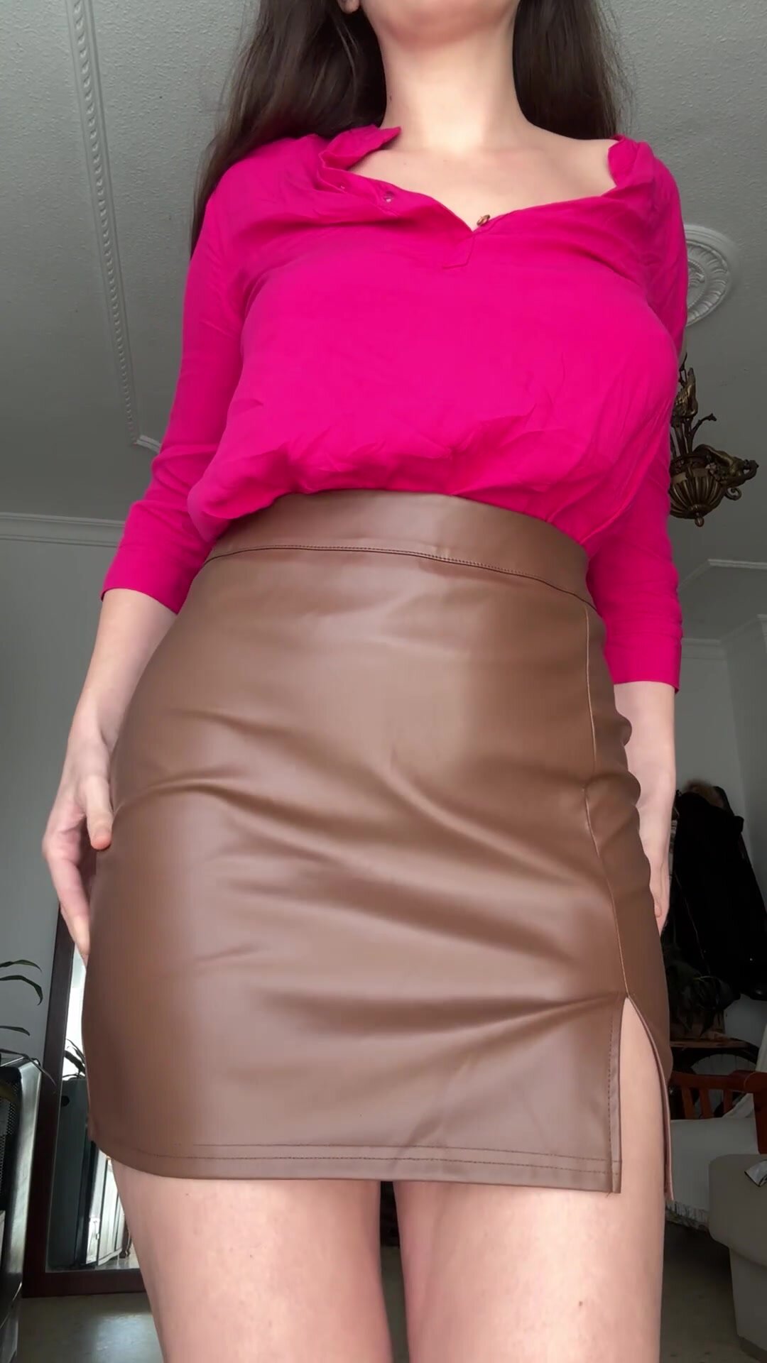 Every day I wear sexy mini skirts