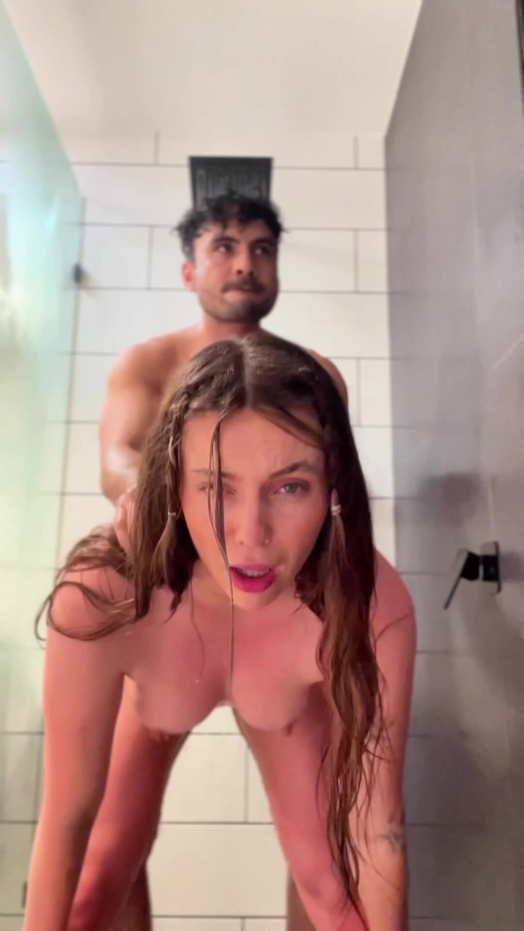 He just stepped into the shower and fucked me senseless