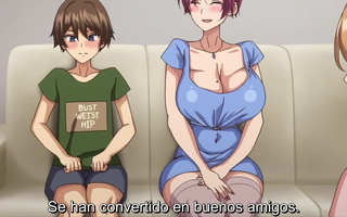 Caring stepmoms show them what a hot fuck is hentai